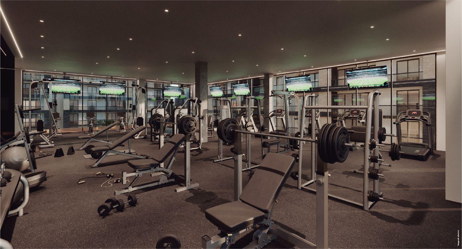 Foto de la amenidad Gimnasio 100% dotado