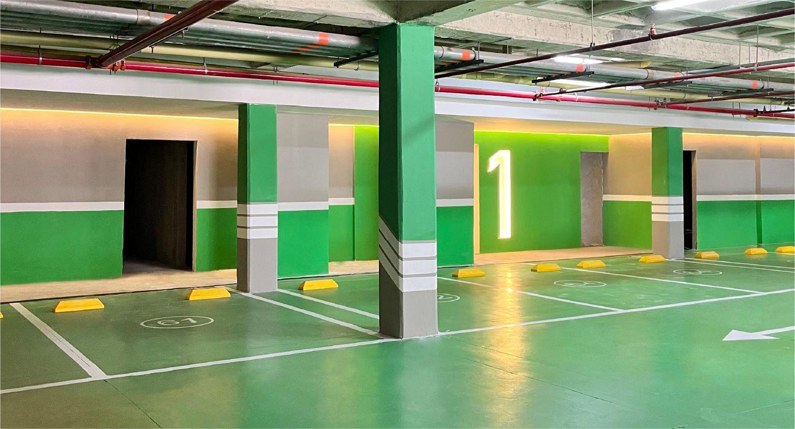 Foto de la amenidad Parqueadero con iluminación LED